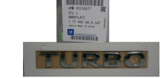 Opel  İnsignia  TURBO  Yazısı Krom Orjinal 93192477