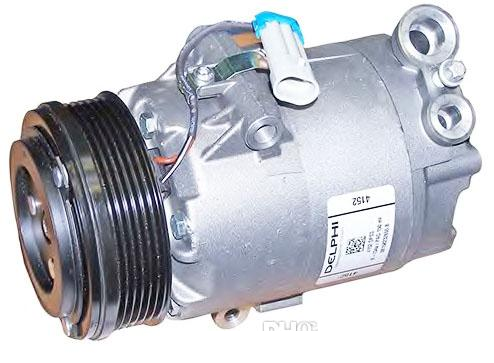 Opel Astra H Klima Kompresörü 1.6 Benzinli Araçlar Delphi Marka Klima Motoru TSP0155449
