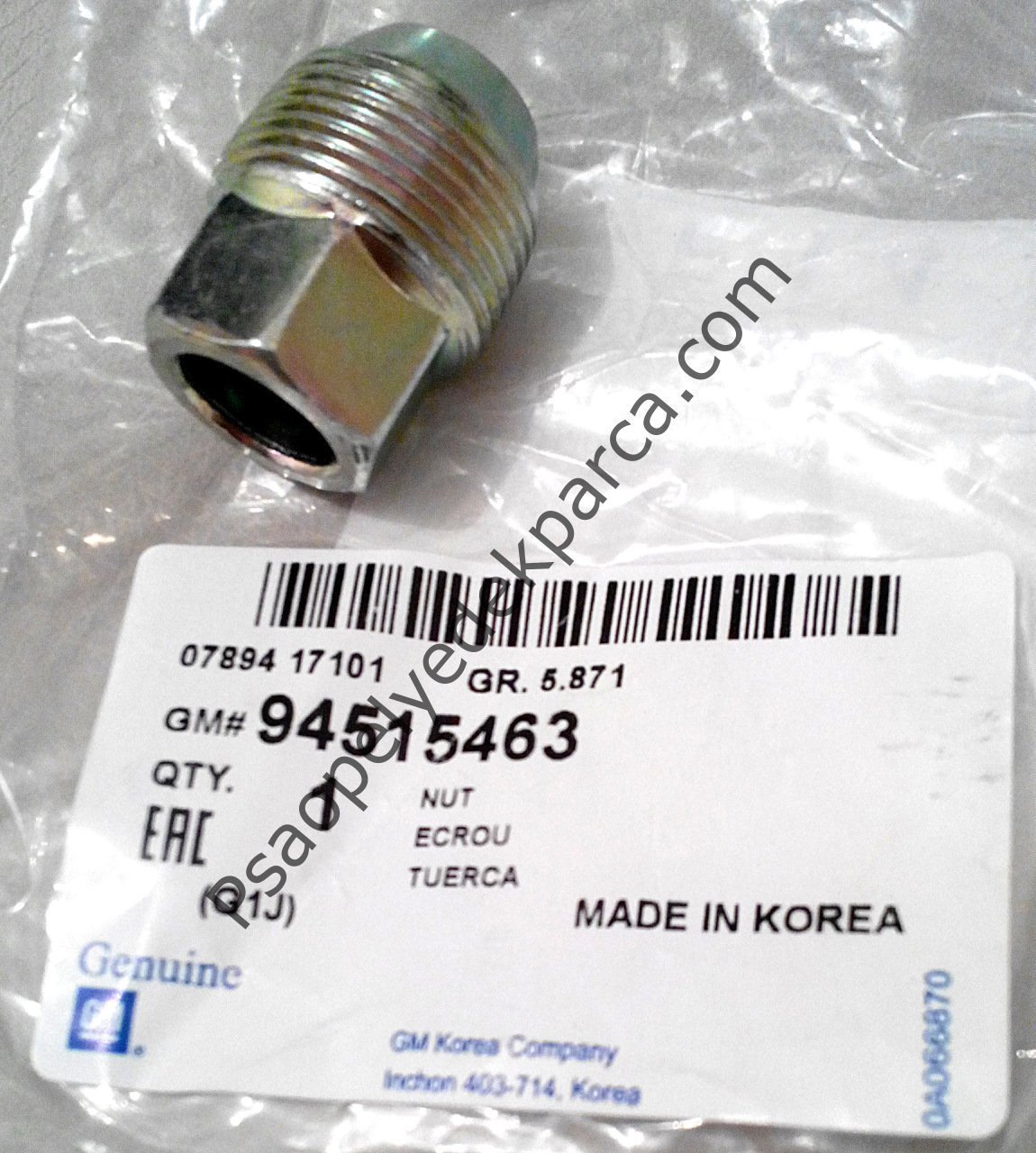 Chevrolet Kalos  Bijon somunu GM 94515463