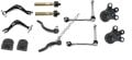 Citroen C5 2007 Model Sonrası Ön Takım Seti Komple İthal (12-12101 / 12-12400 / 12-12401 / 13-06202 / 13-06203 / 13-06301 /rap-51834 / 13-06502 / 13-06503)