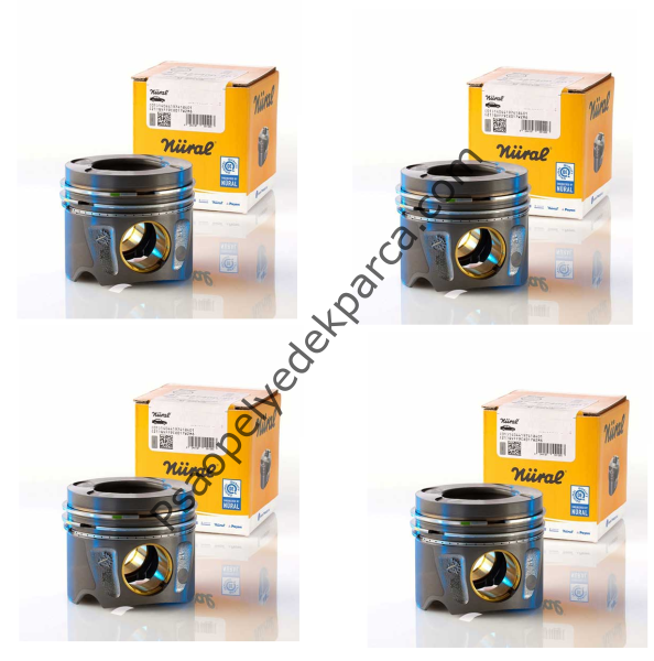Citroen C5 1.6 Hdi Dizel Euro 4 Motor Piston Segman Takımı Standart Std Goetze Nüral Orjinal 4 Adet Takım Set 8771783std