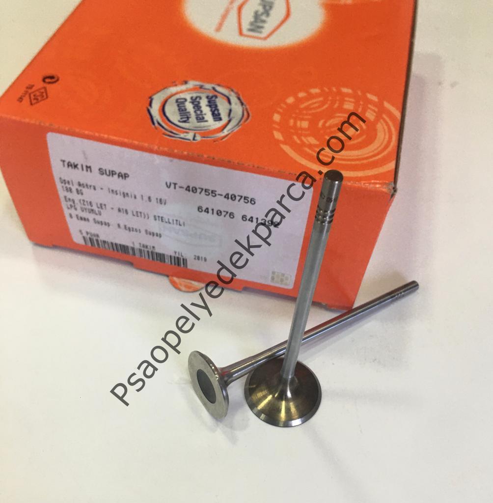 Opel İnsignia Subap  Takımı 1,6 Turbo   Lpg li Motor  Supsan  Marka SUPSAN VT4075540756