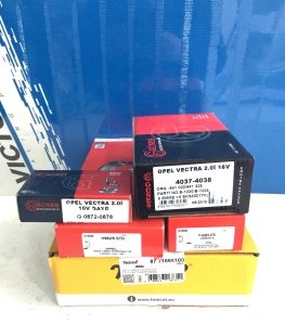 Opel Vectra B X20XEV Motor Piston segman 1.mm Ana Kol Yatak Subap Takımı