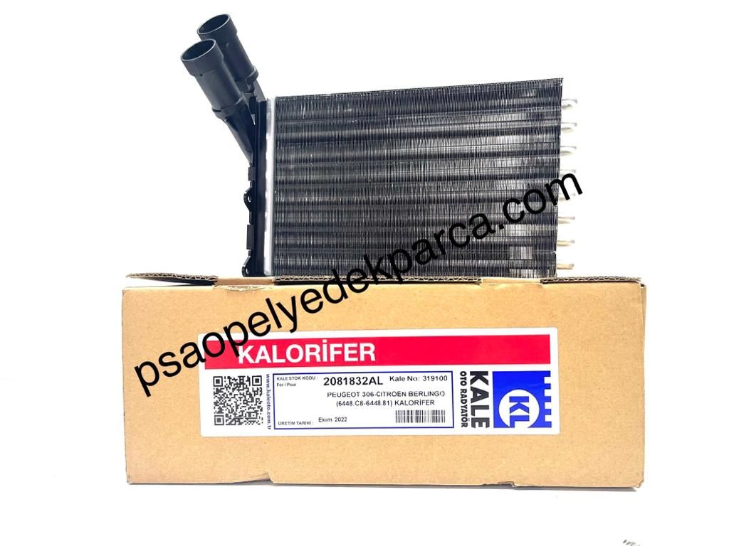 Peugeot 306 Kalorifer Radyatörü Kale Marka 2081832AL