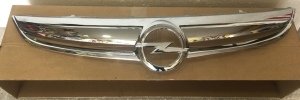 Opel Corsa D  Ön Panjur Opel Amblemi Krom 2011 Model Sonrası