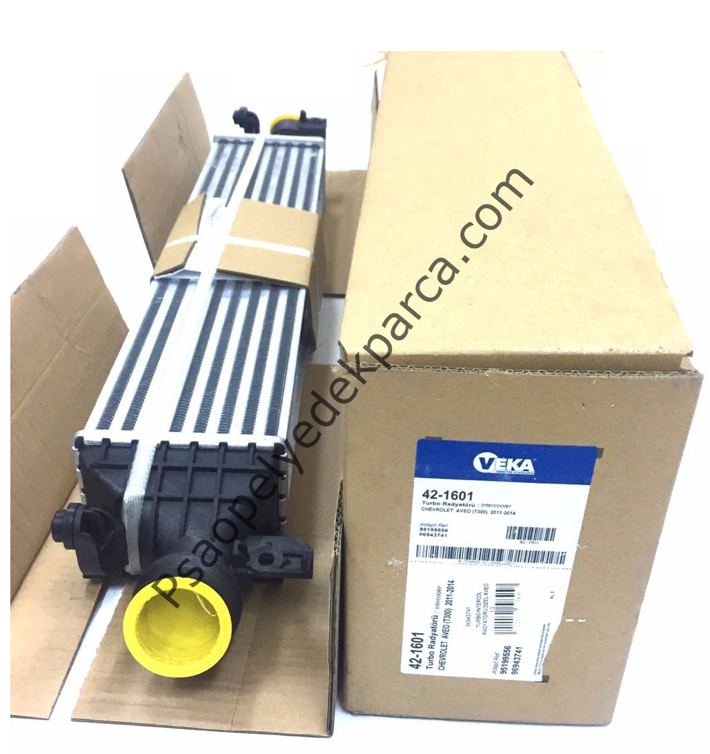 Chevrolet Aveo T300 Turbo (Turbo Intercooler )Radyatörü 1.3 Dizel Araçlar Veka 42-1601 -96943741