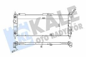 KALE 371400 | Radyatör 94-01 Corsa.B *X14xe* + Ac + Os